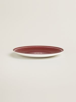 H Deco rouge 디저트 플레이트 n°2, 보기: 앞, front, 3개 중 3번째 보기