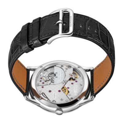 腕時計 《スリム ドゥ エルメス》 39.5 mm, イメージ: 背面図, back, ビュー4の6