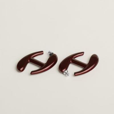人気【HERMES】イヤリング ノーティーク ラージモデル Nautique earrings, large model | Hermès USA