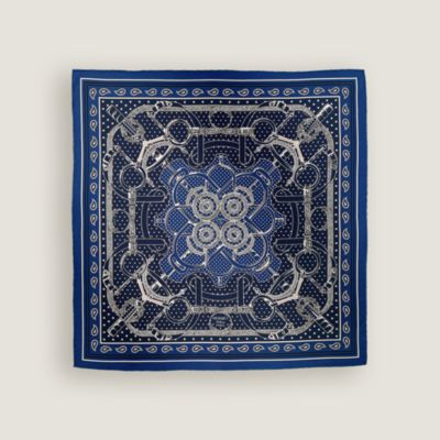 シルクバンダナ 55《コーラス・ステラルム》 | Hermès - エルメス-公式  