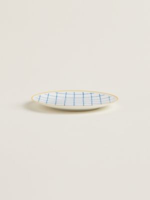 A Walk in the Garden bread and butter plate, View: front, front, view 3 of 3