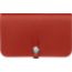 Portefeuille Dogon Duo, vermillon