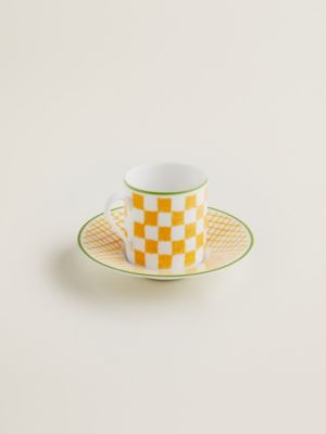 Kaffeetasse und Untertasse A Walk in the Garden, Ansicht: Vorderansicht, front, Ansicht 3 von 4