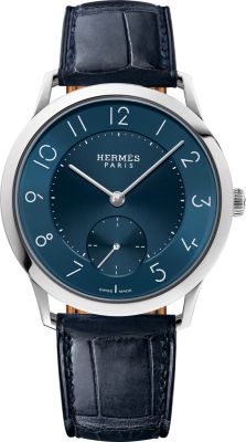 Slim d'Hermes watch, large model 39.5 mm - W043204WW00