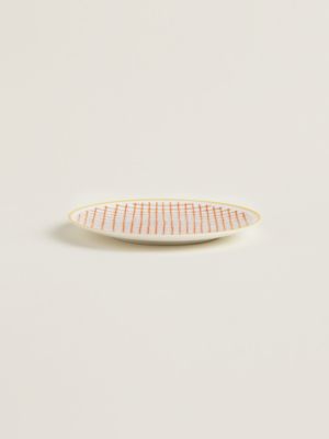 A Walk in the Garden bread and butter plate, View: front, front, view 3 of 3