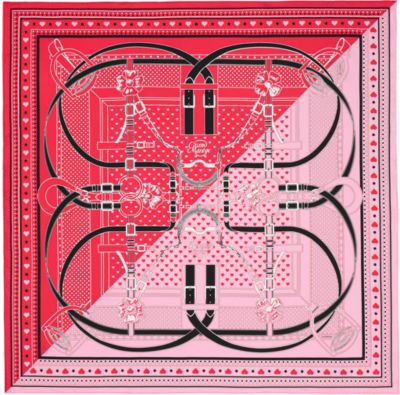 Seidentuch 70 Grand Manège Bandana Love