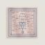 Steamboats bandana 55, rose nacre/bleu/kaki, We will notify you when this product is back in stock