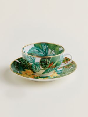 Passifolia breakfast cup and saucer