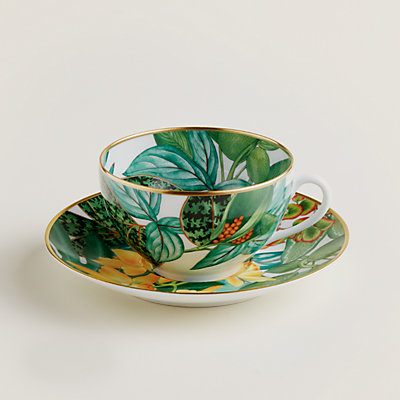 Balcon du Guadalquivir set of 2 mugs (n°1 to 2) | Hermès Canada Balcon du Guadalquivir set of 2 mugs (n°1 to 2) | Hermès Canada
