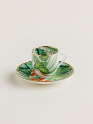 Taza de café y platillo Passifolia
