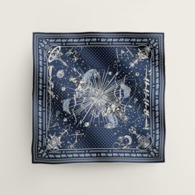 シルクバンダナ 55《コーラス・ステラルム》 | Hermès - エルメス-公式  