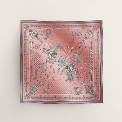 シルクバンダナ 55《コーラス・ステラルム》 | Hermès - エルメス-公式  