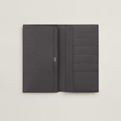 【エルメス】ブラックレザーケース スクエア型 エルメス】ブラックレザーケース スクエア型 HERMES （未使用