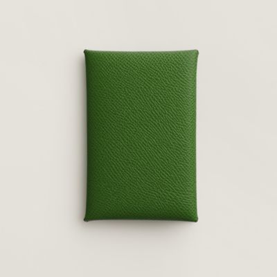 Tarmac passport holder - Green | Hermès USA