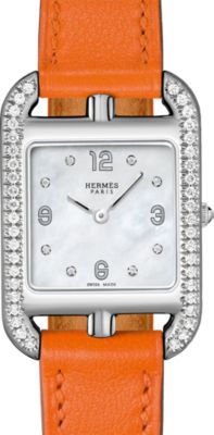 【HERMES】Hウォッチオレンジレザー スクエア時計 楽天市場】【ウォッチ】HERMES エルメス Hウォッチ オレンジ文字