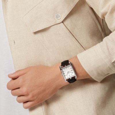Hermès 41mmメンズ 時計 ブラック ブラック - エルメス メンズ ウォッチ | Hermès - エルメス-公式サイト