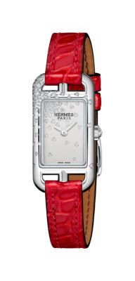 赤のエルメス時計 HERMES エルメス ケリーウォッチ ヴィンテージ レディース