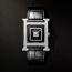 Heure H watch, Medium model, 30&nbsp;mm, noir