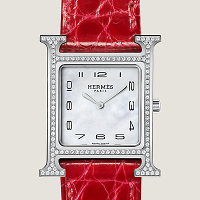 レッド - ウォッチ レディス | エルメス | Hermès - エルメス レッド - ウォッチ レディス | エルメス | Hermès - エルメス