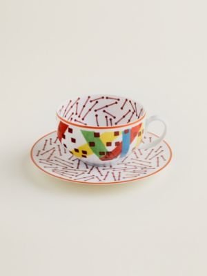 Hermès Hippomobile tea cup and saucer n°1