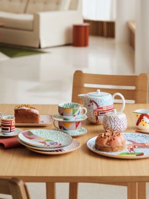 Tasse à thé et soucoupe Hermès Hippomobile n°1, Vue: vue de face, front, vue 2 sur 3