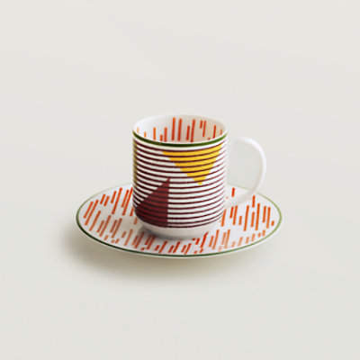 Balcon du Guadalquivir coffee cup and saucer | Hermès UAE