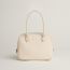 Plume mini bag, craie