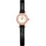Faubourg watch, Mini model, 15&nbsp;mm, noir