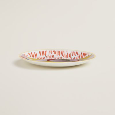 【新品未使用品】HERMES 046107P Dessert plate2set Soleil d'Hermès dessert plate n°2 | Hermès USA