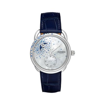 Montre Hermes has a refillable leather case and a variety of perfume  options, Hermès Arceau Watch 385327