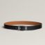 Cape Cod 32 reversible belt, noir/gold