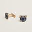 Licol&nbsp;2 cufflinks, bleu saphir, We will notify you when this product is back in stock