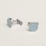 Boutons de manchettes Licol 2, bleu lin