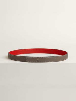 Reversible leather strap 24&nbsp;mm, View: front, front, view 2 of 2