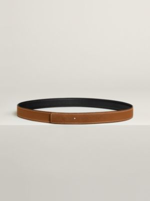 Reversible leather strap 24&nbsp;mm, View: front, front, view 2 of 2