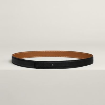 Hermes Kelly 18 Belt Women s Leather Black