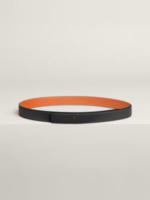 Reversible leather strap 24&nbsp;mm