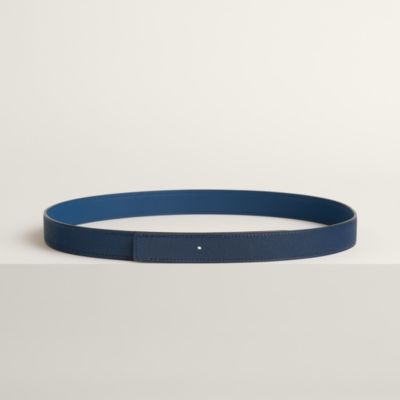 Reversible leather strap 24 mm