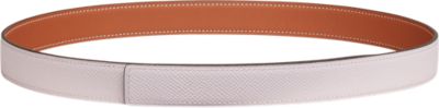 Reversible leather strap 24 mm