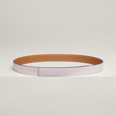 Reversible leather strap 24 mm