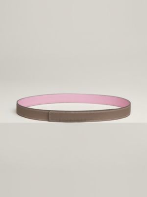 Reversible leather strap 24&nbsp;mm