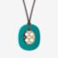 Lift pendant, small model, bleu Seychelles