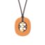 Lift pendant, small model, orange clémentine
