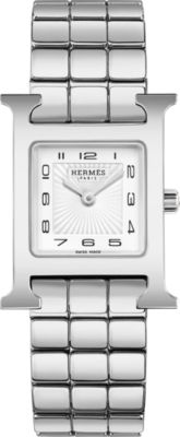 hermes gold watch