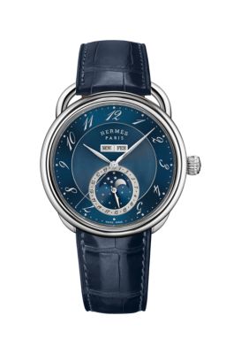 Arceau Grande Lune watch, 43&nbsp;mm