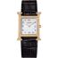 Heure H watch, Medium model, 30&nbsp;mm, noir