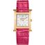 Heure H watch, Medium model, 30&nbsp;mm, framboise