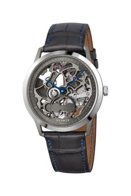 Slim d'Hermès Squelette Lune腕錶，39.5 mm, 檢視: 正面, front, 檢視共4張圖片的第6張