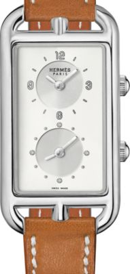 Nantucket Dual Time watch, Large model, 39 mm | Hermès Netherlands