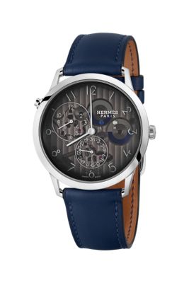 Montre Slim d'Hermès, 39&nbsp;mm, Vue: vue de face, front, vue 3 sur 3